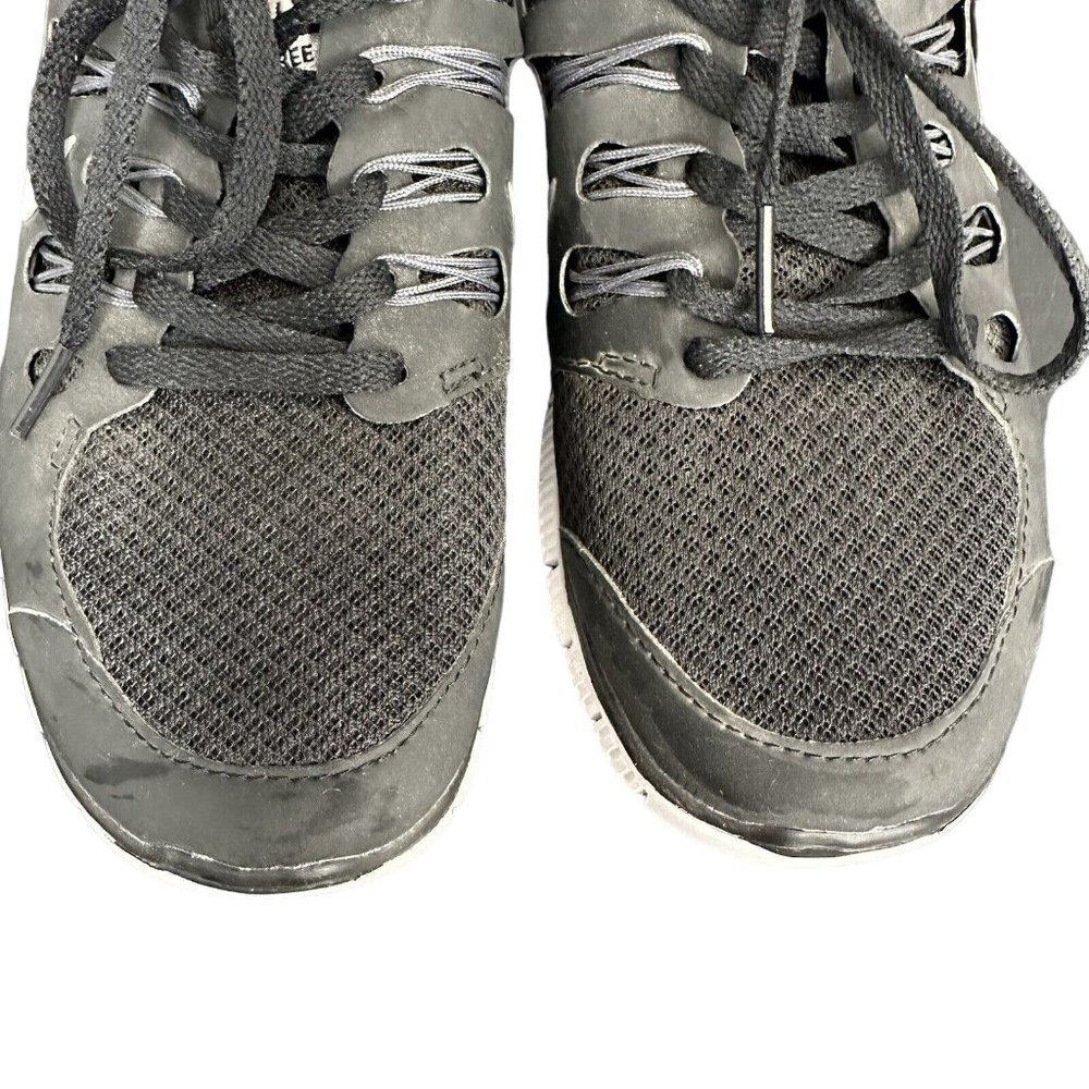 Nike Free Run 5.0 Running Shows Women 6.5 Black Grey White Sneakers - Picture 5 of 11